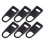 2x6PCS Αφαιρούμενα φερμουάρ Universal Tag Small Jackets, Τσάντες, Μπότες, Παντελόνια, Σκηνές, 2