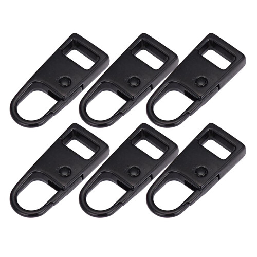 2x6PCS Αφαιρούμενα φερμουάρ Universal Tag Small Jackets, Τσάντες, Μπότες, Παντελόνια, Σκηνές, 1