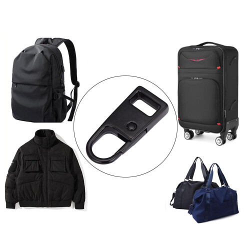 2x6PCS Αφαιρούμενα φερμουάρ Universal Tag Small Jackets, Τσάντες, Μπότες, Παντελόνια, Σκηνές, 2