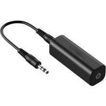Aardlusruisisolator, ruisfilter, elimineer het zoemende geluid voor uw auto-audiosysteem/stereo-installatie met 3,5 mm audiokabel (2 stuks)