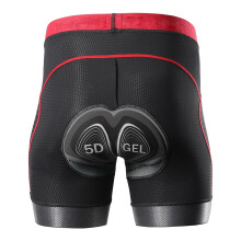 Pantaloni scurți de ciclism Arsuxeo pentru bărbați, cu căptușeală din gel 5D, cu uscare rapidă, pentru ciclism