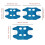 OUSITAI pet hammock grooming restraint bag blue 4
