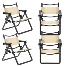 4ks mini skládací židle, příslušenství, židle do panenky pro večírky, skládací modely, miniaturní stolní nábytek