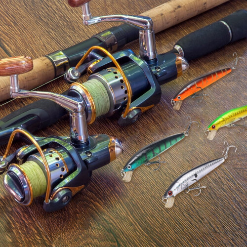Köder, Süßwasserköder, Barschköder, Flachwasser-Crankbait-Köder, Barschköder, Crappie-Köder, Qisuo-Köder, Köderset, Salzwasserköder, 2