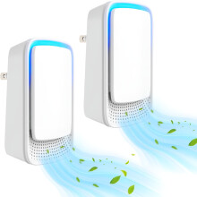 HIBIBUD Mini Plug-In Luchtionisator voor Thuis - Geen filter nodig, Stil (30 dB), Produceert 40-100 miljoen ionen per minuut, Ultraslank, Bespaart