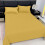 Ensemble de draps 3 pièces en coton lavé, 180 x 230 cm 5