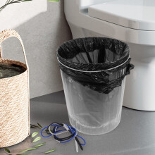 OUNONA Lot de 3 élastiques robustes pour poubelle – Compatibles avec les poubelles et sacs de courses standard