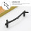 2Pcs Cabinet Decor Dresser Handles Tree Branch Smooth Edge Knobs 8