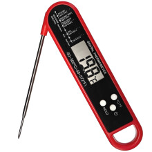 Digitales Lebensmittelthermometer mit Sonde – wasserdicht, 4-Sekunden-Messung