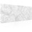 Pinkes Gaming-Mauspad mit Blumenmuster, 80 x 30 cm 3