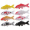 Τεχνητά στολίδια Koi και χρυσόψαρων από PVC για διακόσμηση σπιτιού και ενυδρείου, 8 5