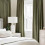 Cortinas blackout de linho verde-oliva 52x84 polegadas (2 painéis) 2