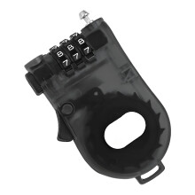 Bike Lock,Portable Waterproof Combination Lock,Retractable 3.28ft Steel Wire Rope Cable Lock