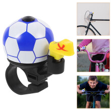 FRCOLOR Zvonček na futbal na riadidlá bicykla Prenosný zvonček na horský bicykel Malý cyklistický zvonček Zvonček na bicykel
