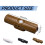 Applique murale œil de chat, aspect bois, rechargeable, LED 3 couleurs 3