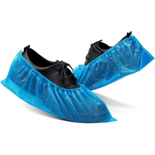 Disposable Non-Slip Shoe Covers Waterproof Recyclable 100 2