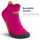 Ankle Compression Sock for Men and Women2/4/6Pairs, Low Cut Compression Running Sock with Ankle Support 6