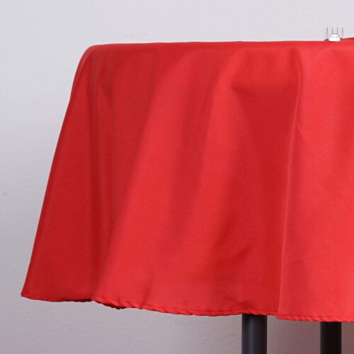 Polyester Round Tablecloth 90 in 1