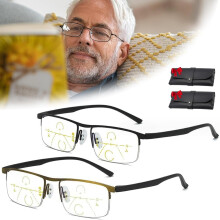 Solymall Intellireaders, Προοδευτικά Γυαλιά Ανάγνωσης Διπλής Χρήσης από Τιτάνιο Τρίτης
