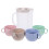 4Sets Plastik Pitcher Set Mit Deckel Und 4 Buntfarbenen Trinkbechern 1