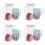 4Sets Plastik Pitcher Set Mit Deckel Und 4 Buntfarbenen Trinkbechern 7