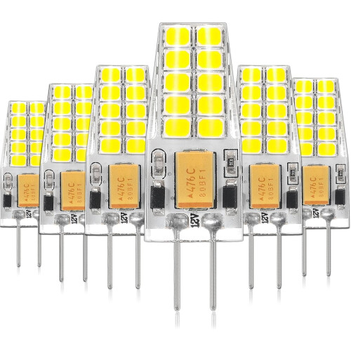 G4 LED Bulb 12V 2.5W 300LM 6000K 6-Pack 1