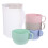 4Sets Plastik Pitcher Set Mit Deckel Und 4 Buntfarbenen Trinkbechern 3
