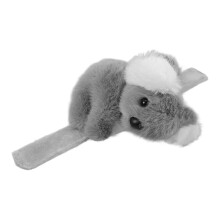 4Stk Plüsch Gepolsterte Koala Schnapp Armbänder Klatschband