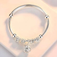 DESIGNICE Women 925 Sterling Silver Charm Bracelet Jewelry