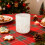 Ensemble de 4 verres à pois de Noël 5