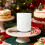 Ensemble de 4 verres à pois de Noël 4