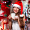 Ensemble de 4 verres à pois de Noël 3