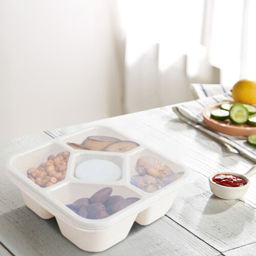 Δοχείο Bento Box – Προετοιμασία Γεύματος 5 Χωρών, Κατάλληλο για Φούρνο Μικροκυμάτων 2