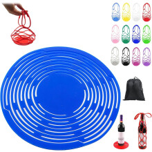 Borsa organizer da cucina in silicone – Portabottiglie multiuso e