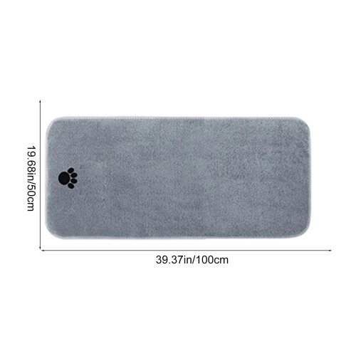 Microfiber Pet Bath Towel Extra Large Quick-Dry Coral Fleece 2