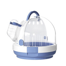 JNANEEI Small Bird Parrots Carrier Travel Cage Parrots Go Out Good Ventilation
