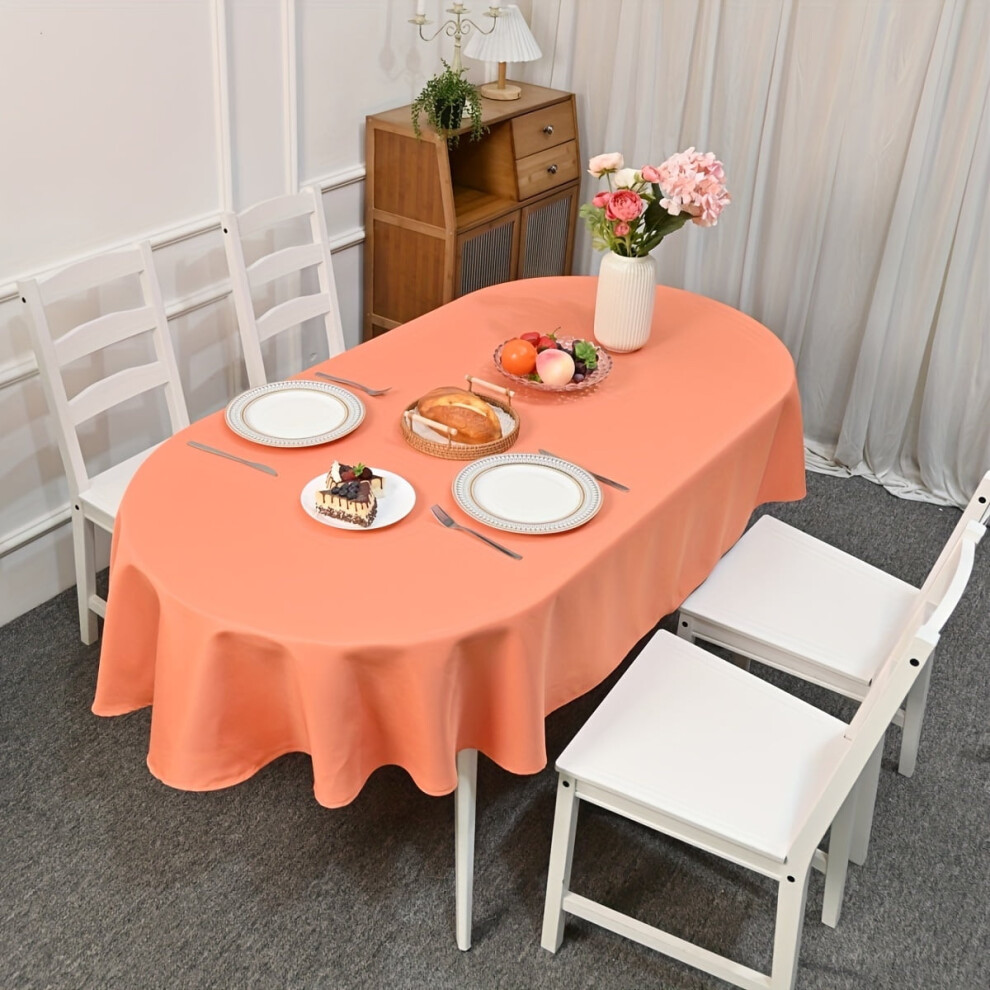 Polyester Solid Tablecloth 1pc