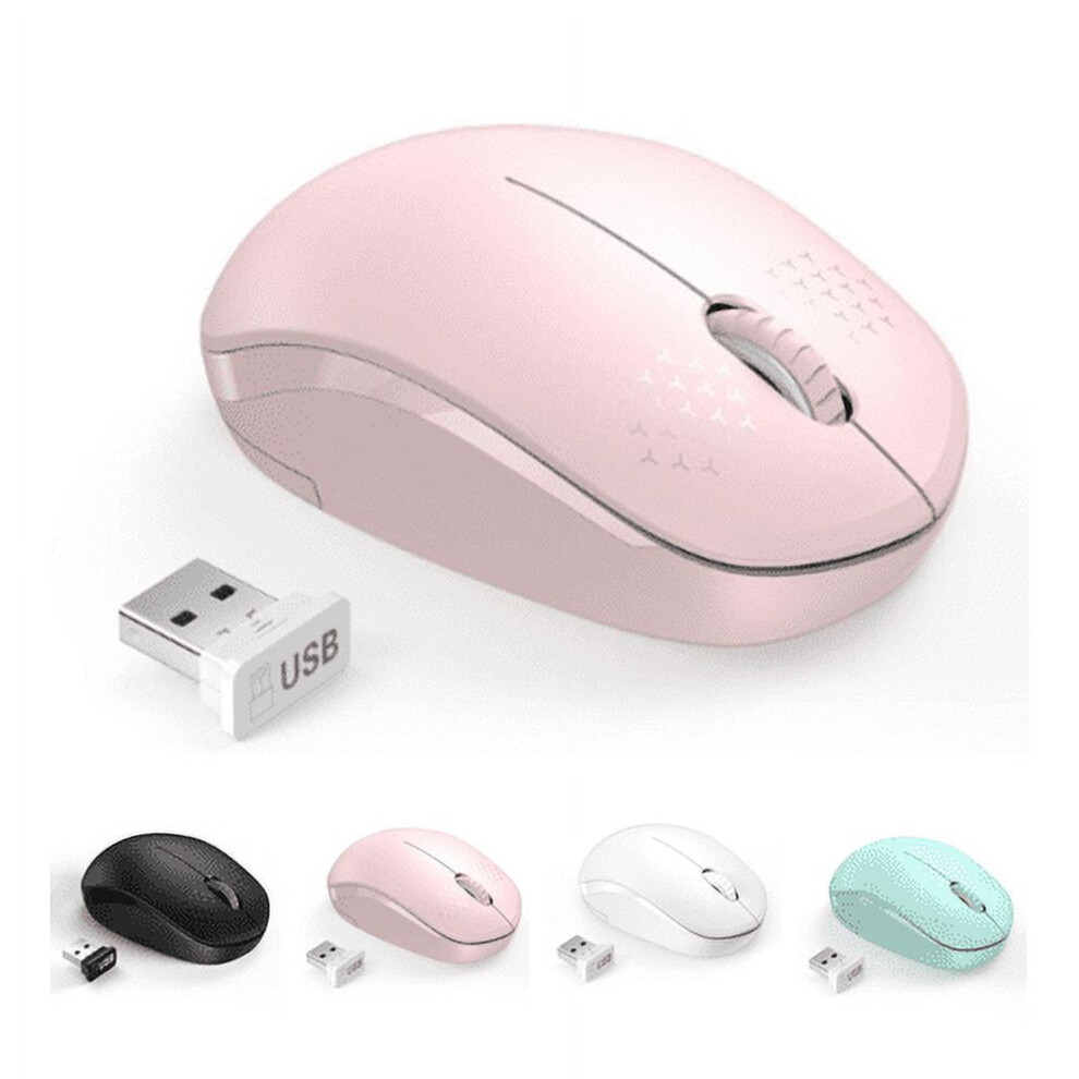 Wireless Portable Mobile Mouse,2.4Ghz Wireless Optical Mouse Silent-Click Mice For Laptop, Computer, Pc, Mac 9555307286424
