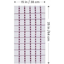 - Kitchen Towels 12 Pack, 15 x 25 Inches, 100% Ring Spun Cotton Super Soft and Absorbent Linen Dish, Tea and Bar Towels Set, Burgundy