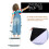 2Pièces Déco Noir Adhésif PVC Pour Bureau École Maison 6