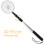 2Ensembles Pelle Tamis Polyvalente En ABS Pour Couleur Argent 2