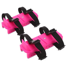 1 Paire De Mini Skis Réglables 16-21cm Pour Snowskates