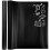 2Pièces Déco Noir Adhésif PVC Pour Bureau École Maison 8