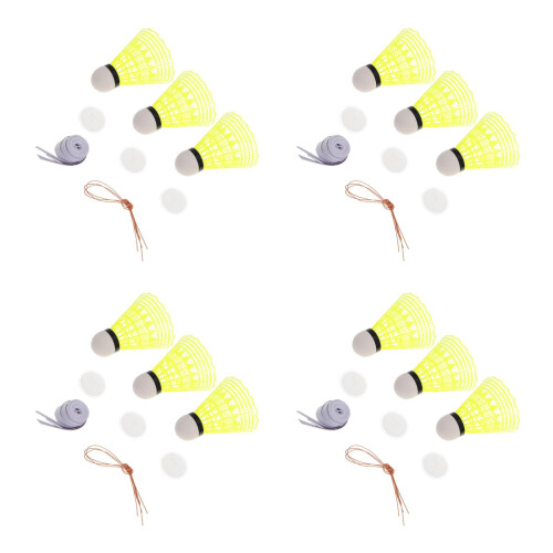 4Pièces Ensemble D'entraînement Badminton Élastique Pour Solo Indoor 2