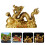 Ornement Dragon Résine Décor Console Feng Shui 9
