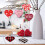 Heart Hanging Ornaments Red Pink 12Pcs 4