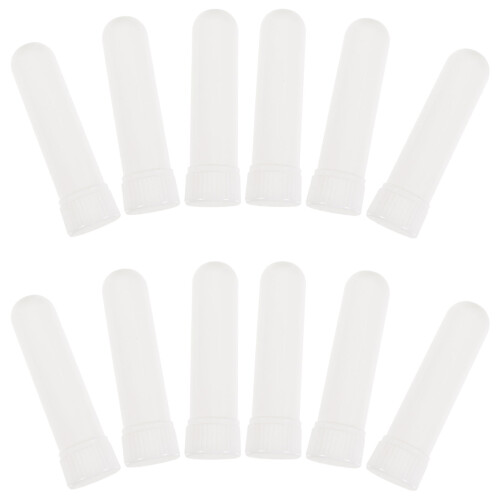48Pièces Tubes Inhalateurs Nasaux Essence Compact Portable 2