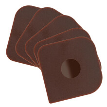 5pcs Food Grade Pan Scraper for Cast Iron, NonStick Pot Cleaner, Heat Resistant NonScratch Design