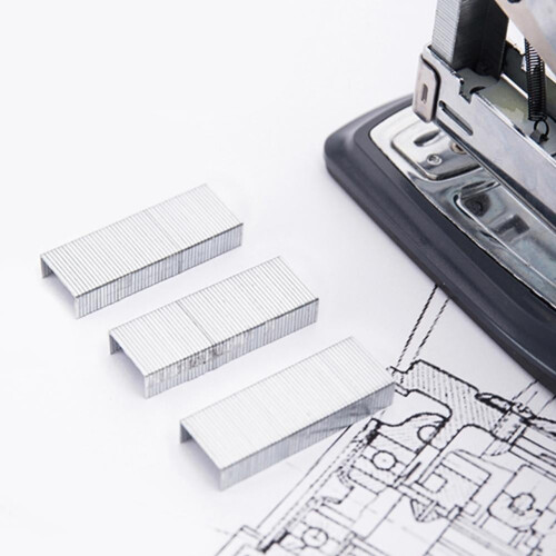 Stainless Steel Mini Stapler 10# Staples 1