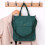 Τσάντα Tote YOUSNH από κοτλέ, γυναικεία τσάντα ώμου, casual, τσάντα με λαβή στο πάνω μέρος, 4